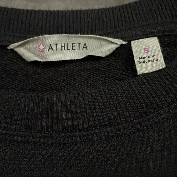 🌺ATHLETA super soft black dress.  S - Picture 6 of 7